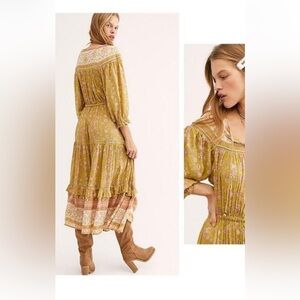 Spell & The Gypsy size S Dahlia gown in bronze